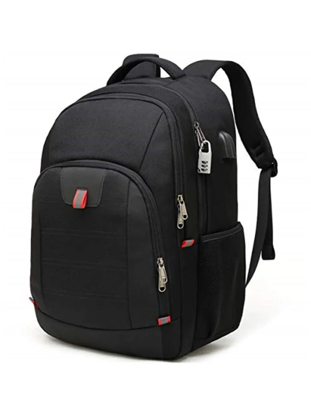 Anti Theft Laptop Backpack Men Women USB Charging Travel Business Bag 17.3 Inch